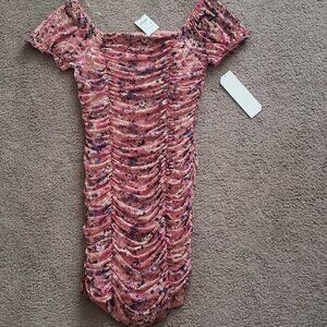 Macy's Pink floral dress